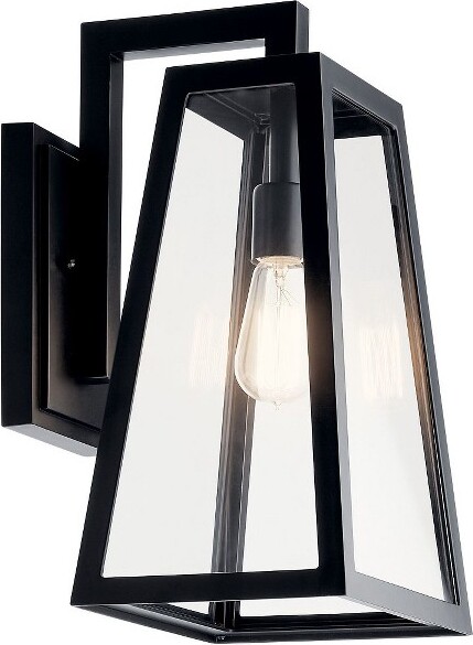 Kichler KichlerLightingDelison1-LightWallLightinBlack