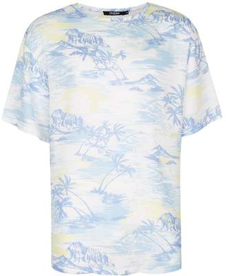 Jaded London JADED'S Blue Hawaii T-Shirt*