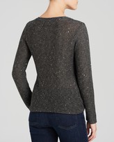Thumbnail for your product : Eileen Fisher V Neck Sequined Sweater