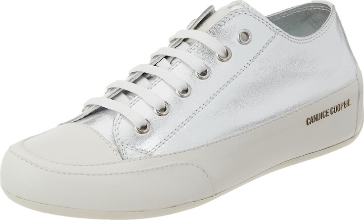 Silver Canvas Shoes ShopStyle UK
