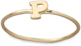Thumbnail for your product : Jacquie Aiche JA Alphabet Letter Initial Waif Ring