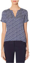 Thumbnail for your product : The Limited Printed Short Sleeve Blouse