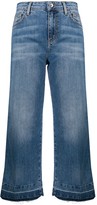 Thumbnail for your product : Liu Jo High-Rise Cropped Jeans