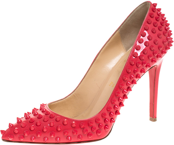Coral Peep Toe Heels | Shop the world's largest collection of fashion |  ShopStyle