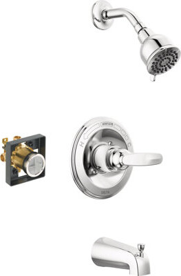 Delta Foundations Bathtub Faucet Trim Kit, Bathtub Faucet Set, Shower ...