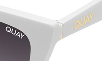 Quay x Paris Call The Shots 40mm Gradient Cat Eye Sunglasses