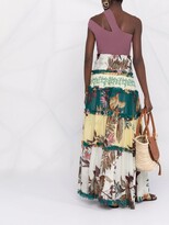 Thumbnail for your product : Pinko Floral Ruffled Maxi Skirt
