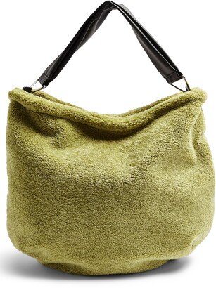 Faux fur hobo bag clearance