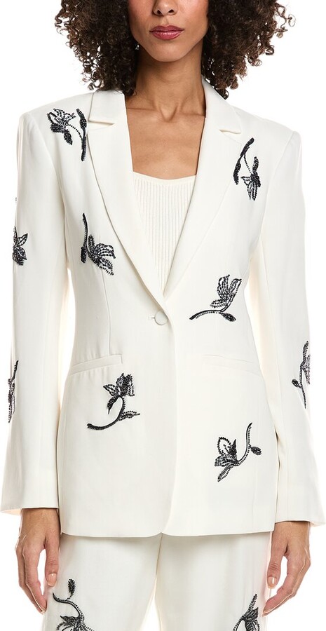 Cinq à Sept Falling Lilies Karlie Blazer