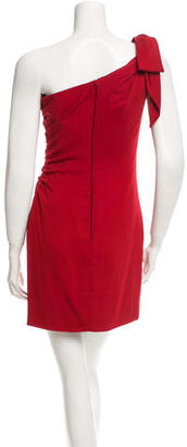 Valentino One-Shoulder Mini Dress