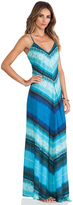 Thumbnail for your product : Twelfth St. By Cynthia Vincent By Cynthia Vincent Mitered Striped Maxi Dress