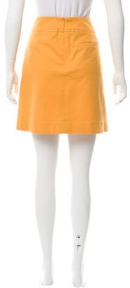 Akris Punto A-Line Mini Skirt