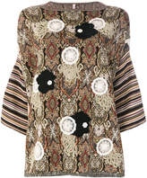 Thumbnail for your product : Antonio Marras macrame embellished jumper