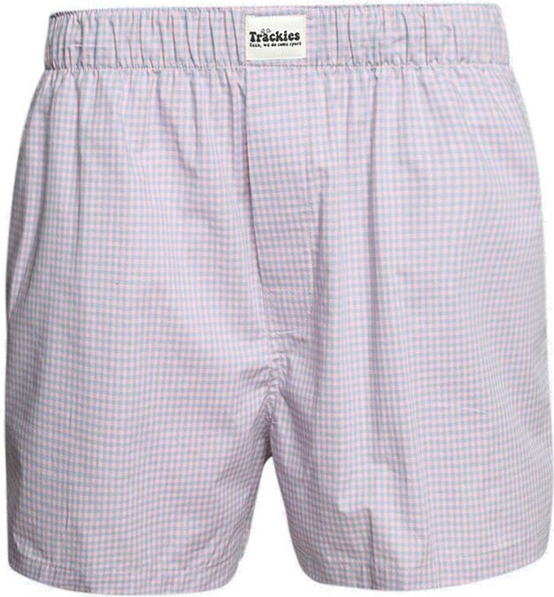 Natasha Zinko Elastic-Waistband Checked Boxers