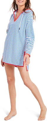 Vineyard Vines Long Sleeve Terry Cloth Hooded Cover-Up Dress - ShopStyle