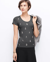Thumbnail for your product : Ann Taylor Petite Bejeweled Tee