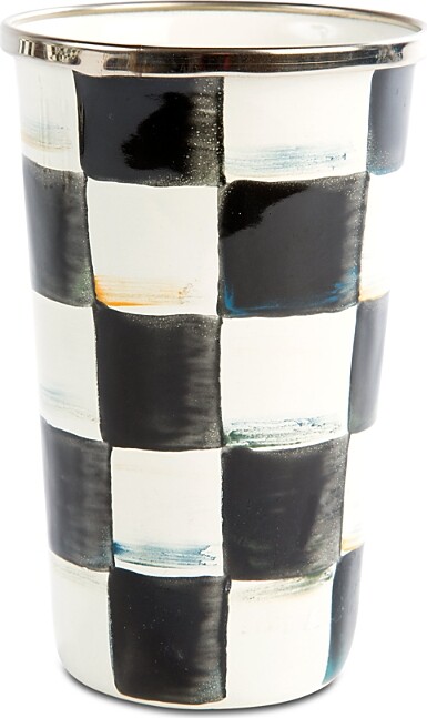Mackenzie Childs Mackenzie-Childs Courtly Check Tumbler, 10 oz.
