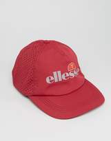 Thumbnail for your product : Ellesse Baseball Cap With Reflective Logo In Red