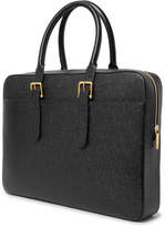 Thumbnail for your product : Thom Browne Pebble-Grain Leather Briefcase