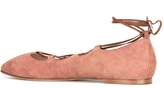 Thumbnail for your product : Anna Baiguera lace-up ballerina flats
