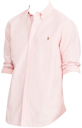 Polo Ralph Lauren Pink Men's Long Sleeve Shirts | Shop the world's 