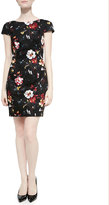 Thumbnail for your product : French Connection Gardini Floral-Print Sateen Dress