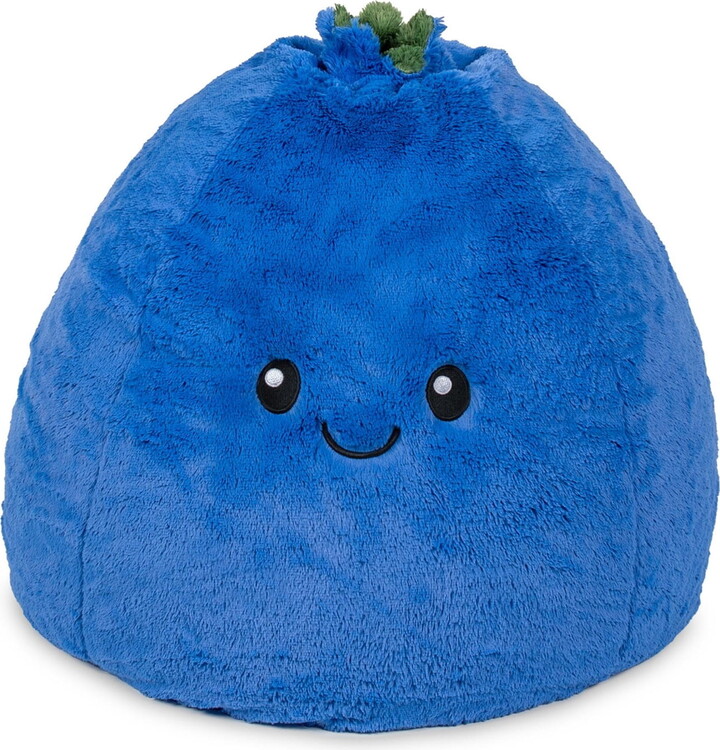 Big Joe Blueberry PlushiPals 2 Pack Super Soft Bean Bag Chair for Kids, Plush Snuggle Puff Fabric