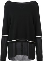 Thumbnail for your product : Nicole Miller Boat Neck Blouse