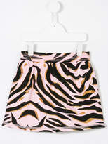 Thumbnail for your product : Kenzo Kids zebra print skirt