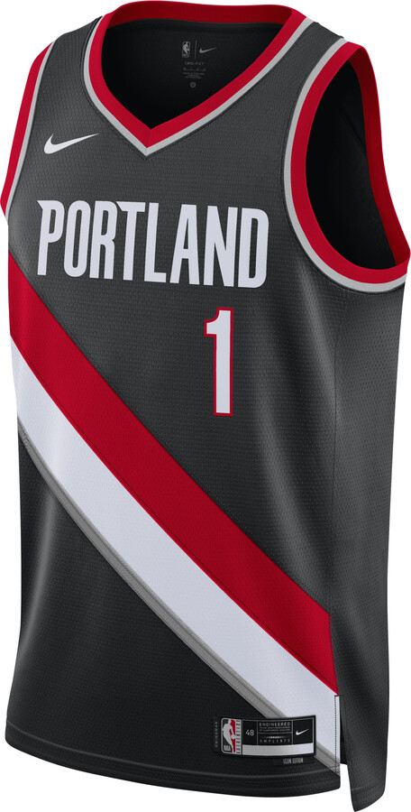Portland Trail Blazers Nike Icon Swingman Jersey 22-23 - Custom - Mens