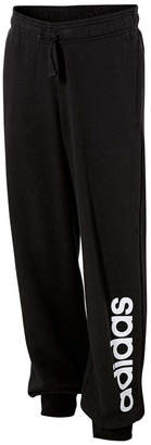 adidas Girls Essentials Linear Pants Black / White 8