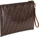 Thumbnail for your product : Fendi FF Fabric Large Zip Wallet