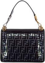 Thumbnail for your product : Fendi Kan I F Small Leather & Pvc Shoulder Bag