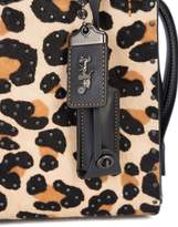 Thumbnail for your product : Coach leopard print Rogue 25 tote