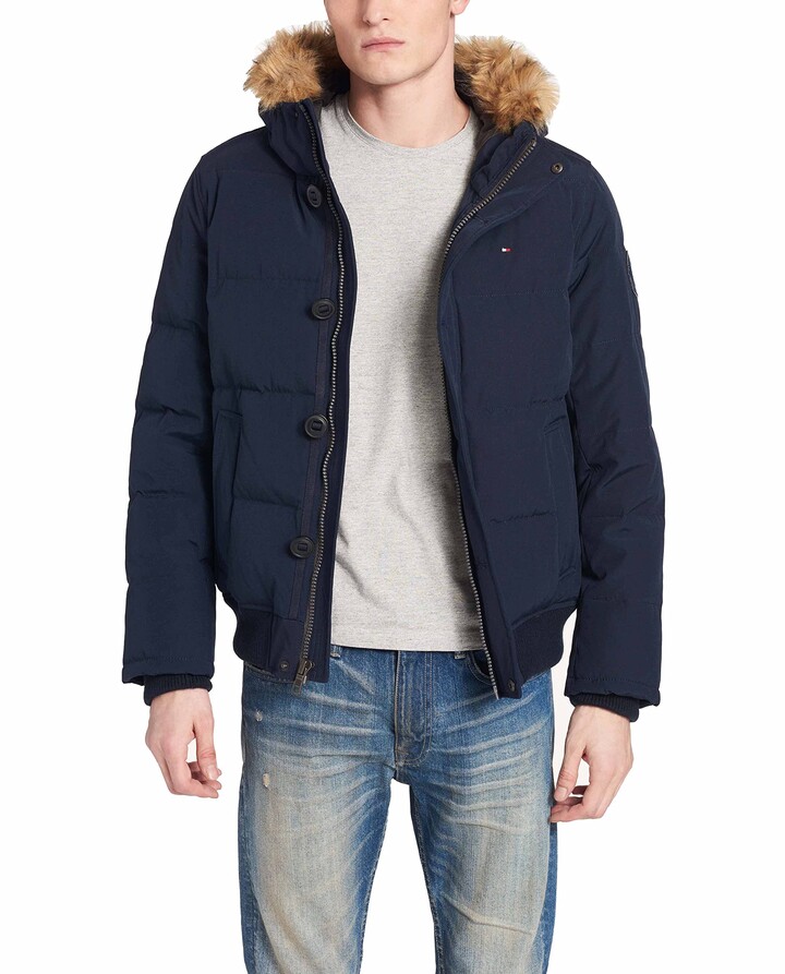 tommy hilfiger short snorkel jacket