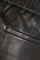 Thumbnail for your product : Theory Korene cropped leather slim-leg pants