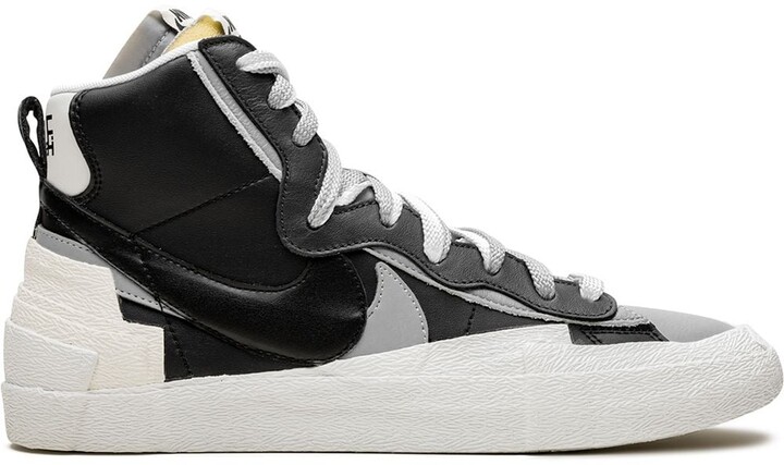 Nike Sacai x Blazer Mid high-top sneakers - ShopStyle