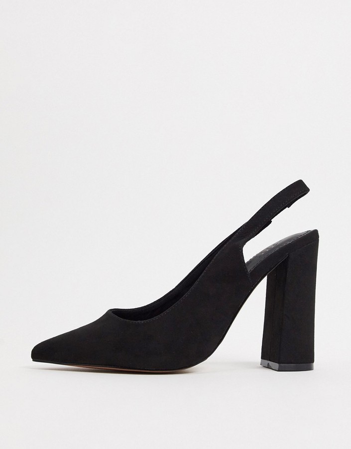 black block pumps