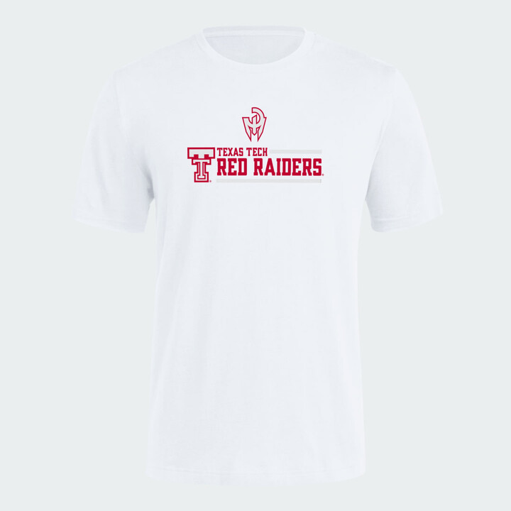adidas Texas Tech Red Raiders x Patrick Mahomes Galvan/Iced Cotton Tee White S Mens