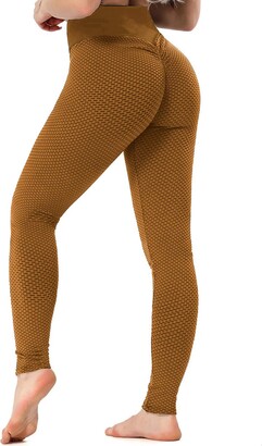Sexy Dance Ladies Tummy Control Pants Soft High Waist Leggings Running  Tights Leopard Print