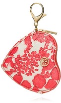Thumbnail for your product : Tory Burch Kerrington Heart Zip Coin Case Key Fob