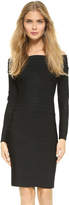 Thumbnail for your product : Herve Leger Signature Essential Long Sleeve Cocktail Dress