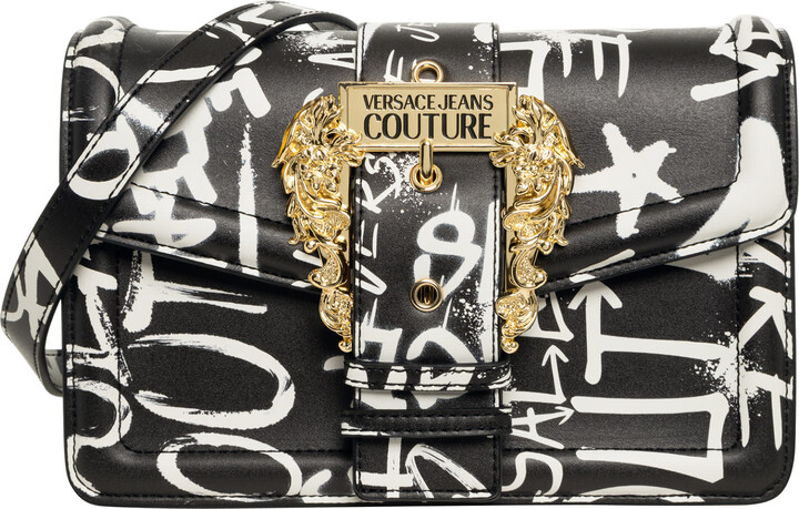 Versace Jeans Couture Logo Graffiti Crossbody Bag - ShopStyle