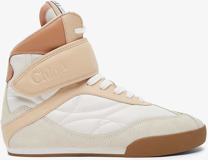 Chloé Kick high-top leather sneakers