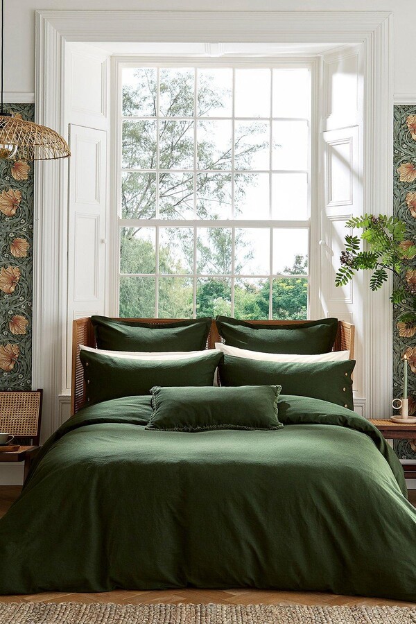 Morris & Co 'Pure Linen Cotton' Duvet Cover ShopStyle