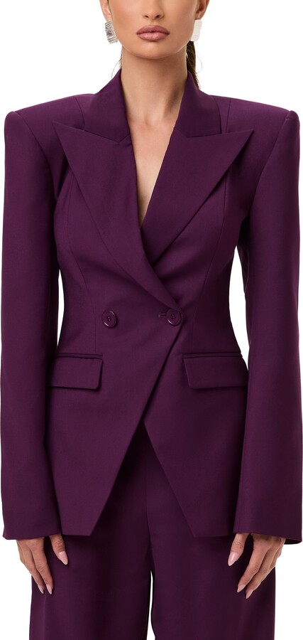 Naked Wardrobe Double Breasted Blazer