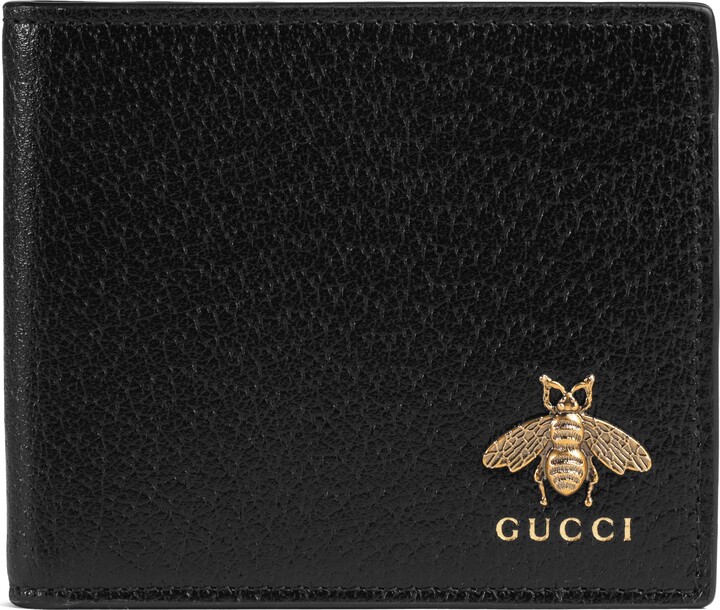 Gucci Animalier leather wallet - ShopStyle