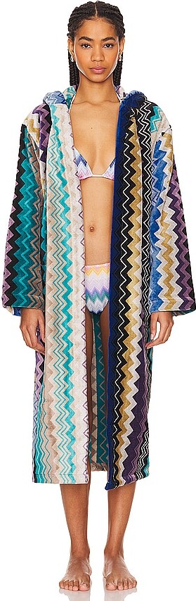 Missoni Home Giacomo Hooded Bathrobe