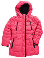 Thumbnail for your product : Hawke & Co Girls 2-6x Contrast Color Down Jacket