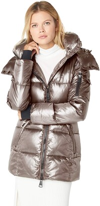 sam long puffer coat